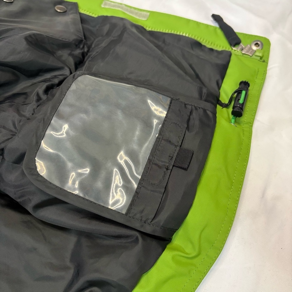 Descente HEAT NAVI® Men’s Medium Insulated Ski Snowboard Jacket Green Waterproof - Picture 12 of 15